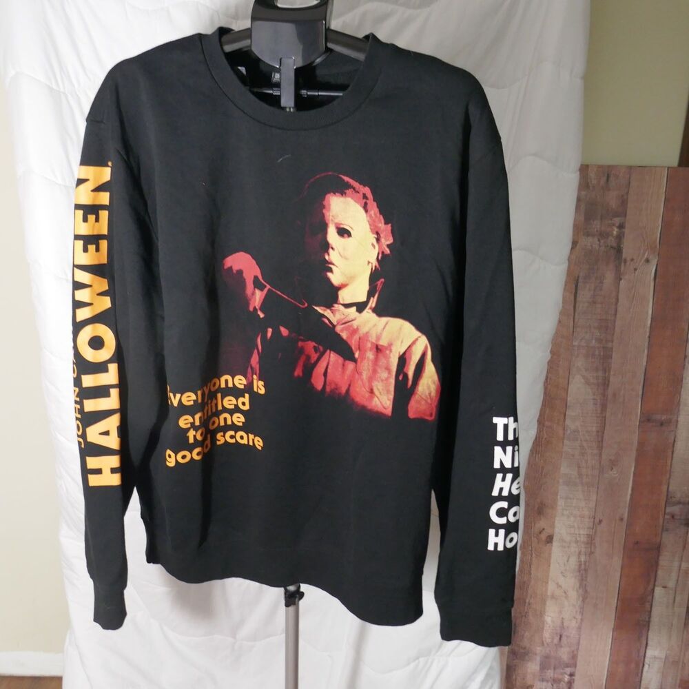 Micheal Myers -  John Carpenter's  Halloween Pullover Shirt Size Xl